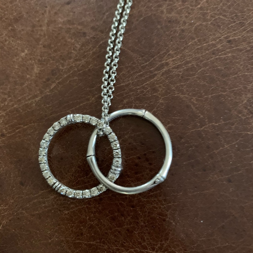John Hardy Diamond Necklace- Never Worn